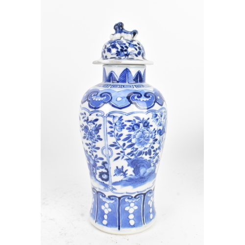 44 - Mixed 18th and 19th century Chinese porcelain to include an early 18th century blue and white bowl, ... 