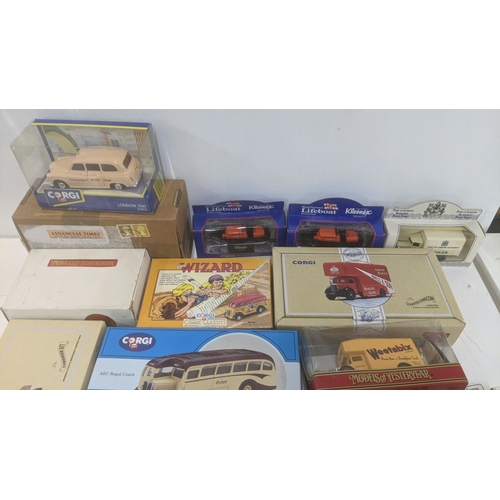 203 - Boxed diecast model vehicles to include a Corgi 9719S Bedford Howells Pantechnicon, a boxed Matchbox... 