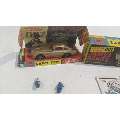 70 - A boxed Corgi Toys 261 Special Agent 007 James Bond Aston Martin DBS with passengers and instruction... 