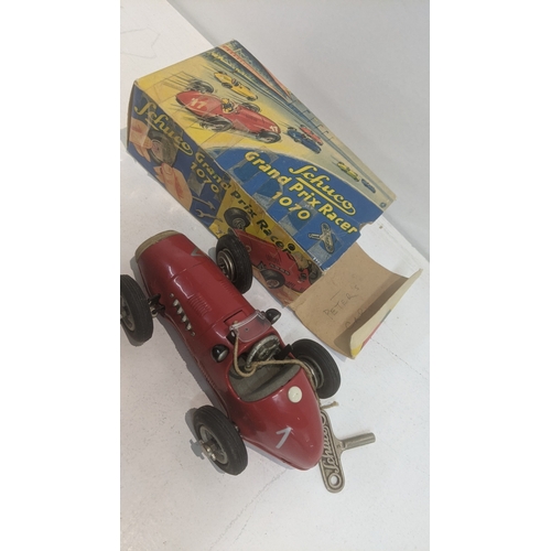71 - Vintage boxed toys to include a Corgi 1128 Priestman Cuffing Shovel, a Scalextric C69 Ferrari GT wit... 