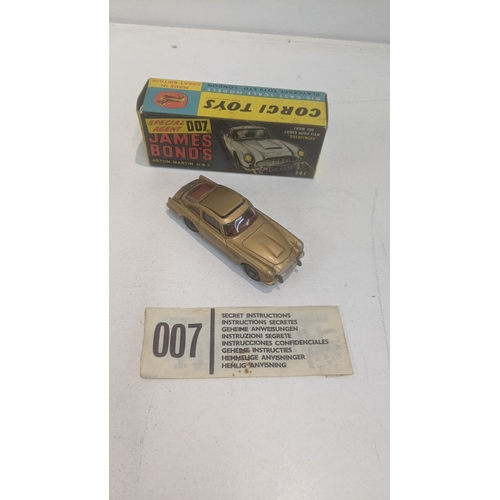 77 - Three Corgi James Bond diecast model cars to include DB5 261, and two 2CV boxed
Location:
If there i... 