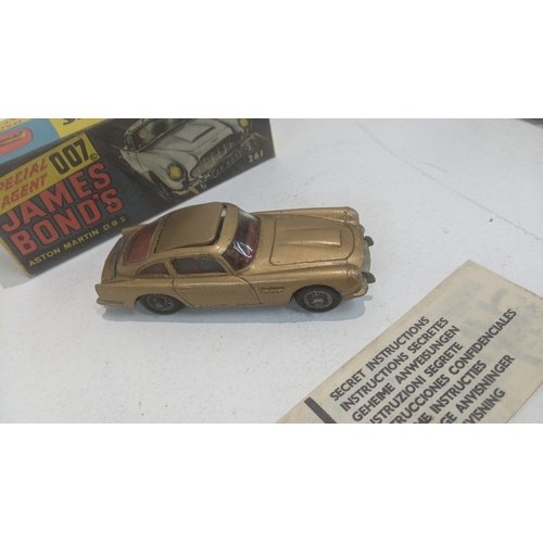 77 - Three Corgi James Bond diecast model cars to include DB5 261, and two 2CV boxed
Location:
If there i... 