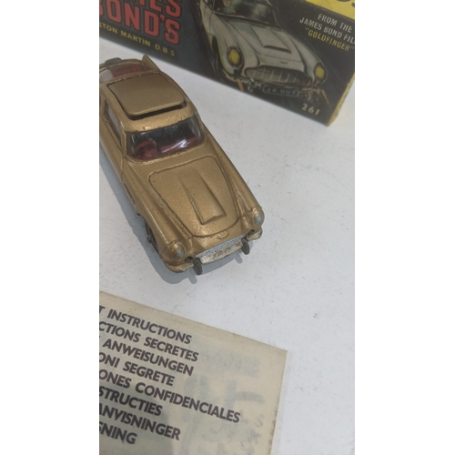 77 - Three Corgi James Bond diecast model cars to include DB5 261, and two 2CV boxed
Location:
If there i... 
