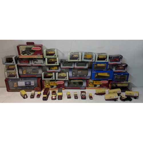 58 - A collection of British Railway vehicles to include some Oxford commercial vehicles and some Corgi T... 