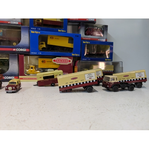 58 - A collection of British Railway vehicles to include some Oxford commercial vehicles and some Corgi T... 