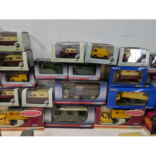 58 - A collection of British Railway vehicles to include some Oxford commercial vehicles and some Corgi T... 