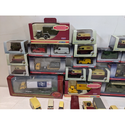58 - A collection of British Railway vehicles to include some Oxford commercial vehicles and some Corgi T... 