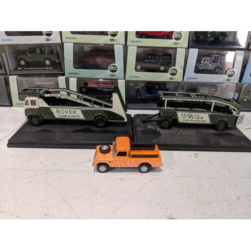 59 - A collection of Land Rovers and Oxford Commercials some boxed and some loose Location: 10-2
If there... 