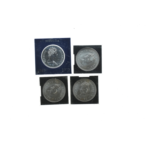 10 - A collection of silver coinage from Bermuda, total weight of coins 248.8g.
Location: CAB 3
