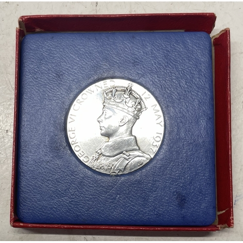 16 - A collection of seven silver 