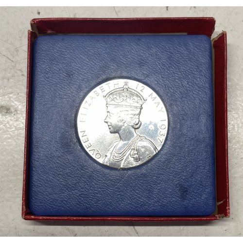 16 - A collection of seven silver 