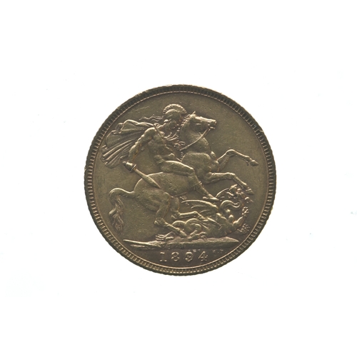 29 - United Kingdom - Victoria (1837-1901) gold 1894 full sovereign, Melbourne Mint
Location: CAB 2
If th... 