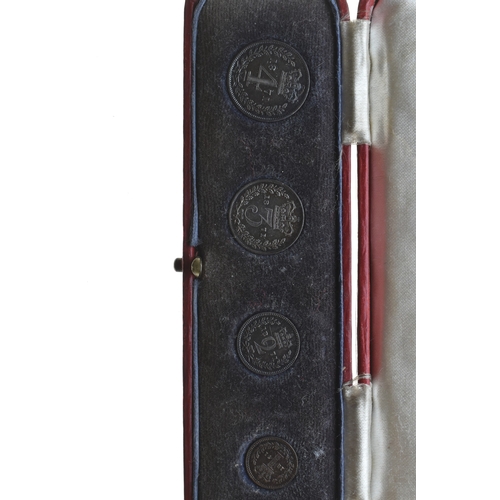 35 - United Kingdom - Victoria (1837-1901), 1871 4 coin Maundy Set in a red case.
Location: CAB 6