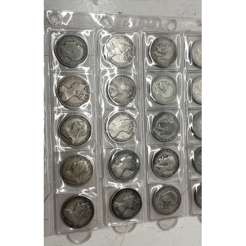 A collection of UK one florin coins, eleven pre 1920 and fourteen pre ...