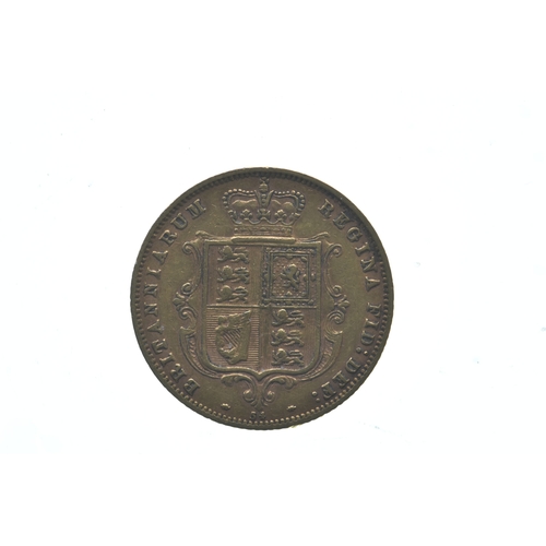 9 - United Kingdom - Victoria (1837-1901), Gold 1877 half Sovereign.
Location: CAB 2