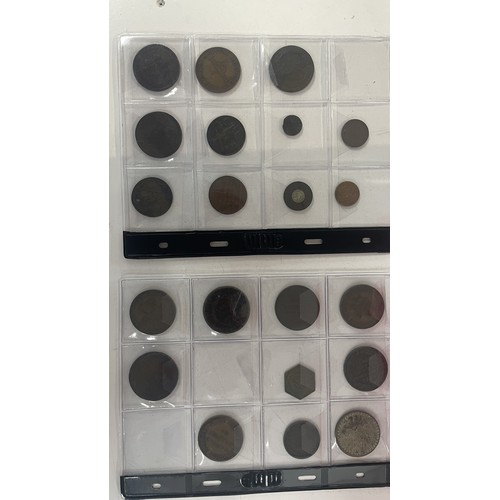 11 - A collection of 21 tokens and models to include an 1812 Tredegar and Coal Company Penny Token, a 179... 