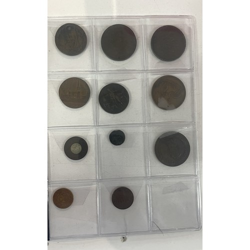 11 - A collection of 21 tokens and models to include an 1812 Tredegar and Coal Company Penny Token, a 179... 