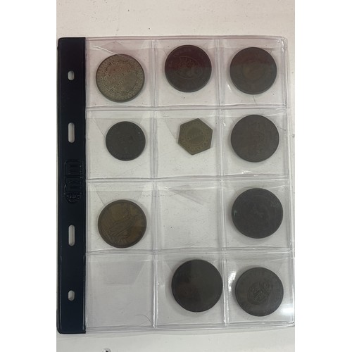 11 - A collection of 21 tokens and models to include an 1812 Tredegar and Coal Company Penny Token, a 179... 