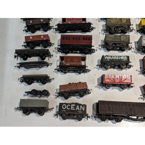 1 - Approximately one hundred examples of rolling stock to include tanker cars, coal wagons and many oth... 