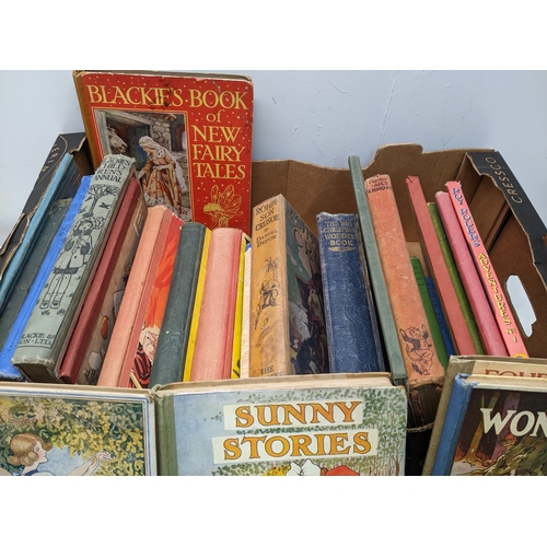 396 - A selection of children's books and annuals to include a 1923 Chatterbox annual, an early 20th editi... 