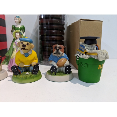 206 - Mainly Robert Harrop Design items to include a boxed BGMP Uncle Feedle from Bagpuss, and a figure of... 
