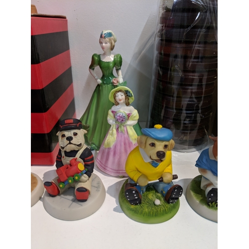 206 - Mainly Robert Harrop Design items to include a boxed BGMP Uncle Feedle from Bagpuss, and a figure of... 