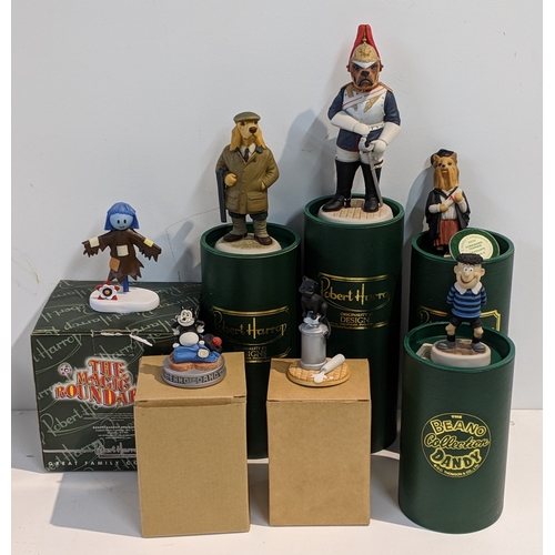 208 - Seven Robert Harrop Design figures to include CC101A Cocker Spaniel Shooting Gold, BD13 Sydney, CGFG... 
