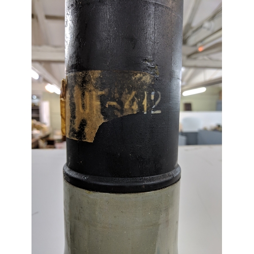 213 - A 100mm insert drill round for a Soviet Era Tank possibly a T-54 or T-55 bearing UOF-412 100-4 4 GYA... 