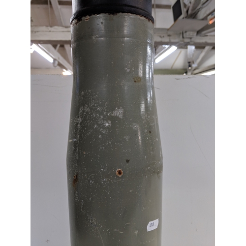 214 - A 100mm insert drill round for a Soviet Era Tank possibly a T-54 or T-55 bearing UOF-412 100-4 4 GYA... 