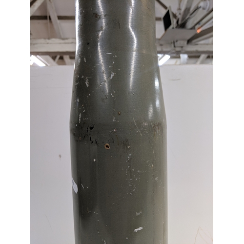 214 - A 100mm insert drill round for a Soviet Era Tank possibly a T-54 or T-55 bearing UOF-412 100-4 4 GYA... 