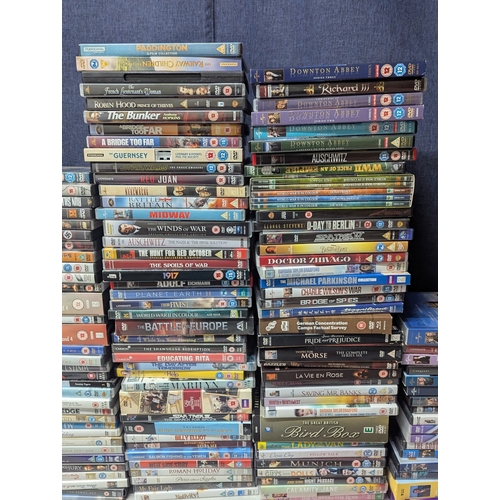 339 - A large collection of assorted DVDs and box sets to include Only Fools and Horses, Indiana Jones, Hi... 