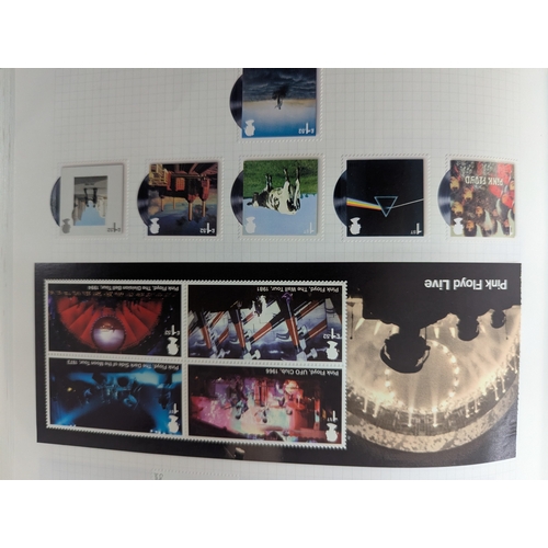 43 - An album filled with Royal Mail postage stamps containing over 1000 First Class postage stamps along... 