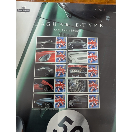 47 - An album filled with Royal Mail postage stamps containing over 350 First Class postage stamps togeth... 