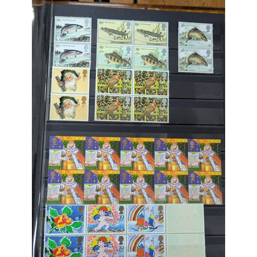 52 - An album filled with Royal Mail postage stamps to include over 100 first class examples along with o... 