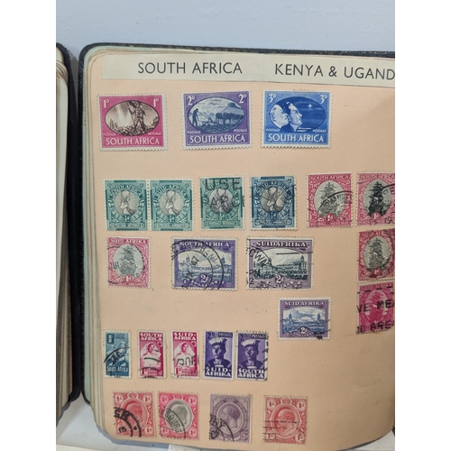 53 - A collection of world postage stamps to include Chinese, Palestine, Uganda, Germany and other exampl... 