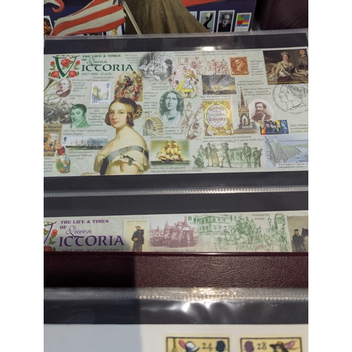 54 - A large quantity of First Day covers all within albums. to include commemorative examples, TV soap r... 