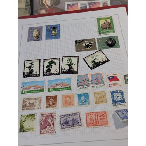 58 - A large collection of postage stamps from around the world to include commemorative examples, exampl... 
