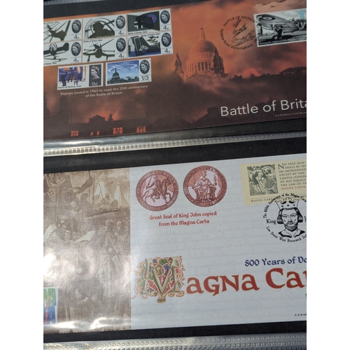59 - A large collection of First Day covers to include commemorative examples and others housed within al... 