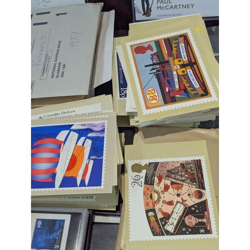 59 - A large collection of First Day covers to include commemorative examples and others housed within al... 