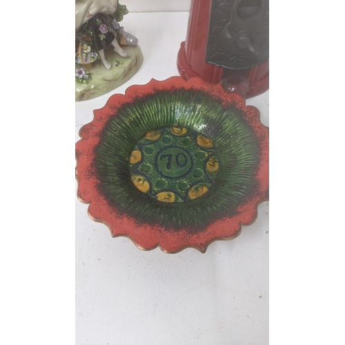 239 - Novelty items to include a cast iron Michelin Man, a Jelly Belly sweet dispenser and other items Loc... 