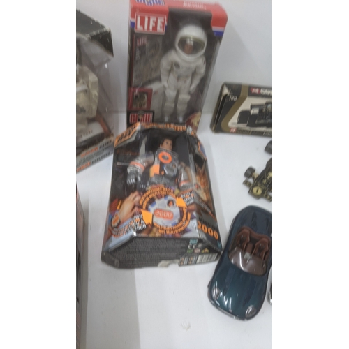 244 - Toys to include a Corgi 190 John Player Special Formula 1, a boxed Life GI Joe Apollo Moon Landing f... 