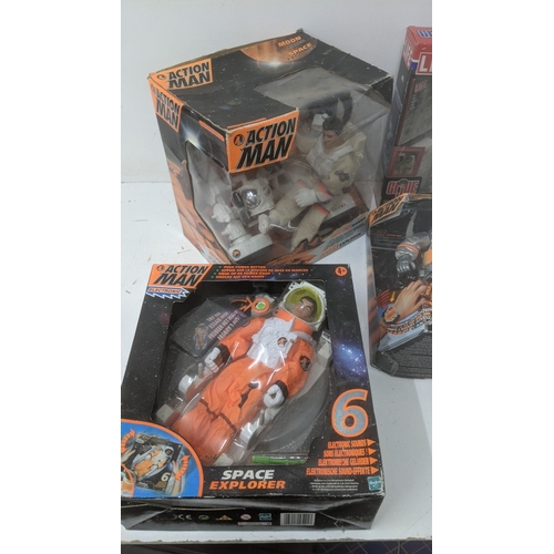 244 - Toys to include a Corgi 190 John Player Special Formula 1, a boxed Life GI Joe Apollo Moon Landing f... 