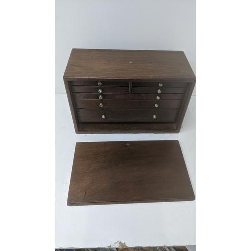 248 - A vintage timber framed machinist's toolbox Location:
If there is no condition report shown, please ... 