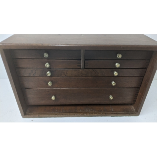 248 - A vintage timber framed machinist's toolbox Location:
If there is no condition report shown, please ... 