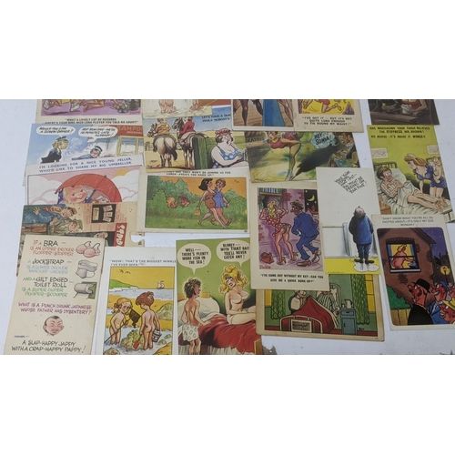 258 - A group of vintage saucy postcards Location:
If there is no condition report shown, please request