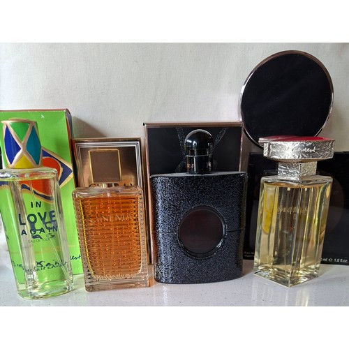 24 - YSL- Five fragrances, all nearly full, 4 with original boxes comprising 'In Love Again' Eau de Toile... 