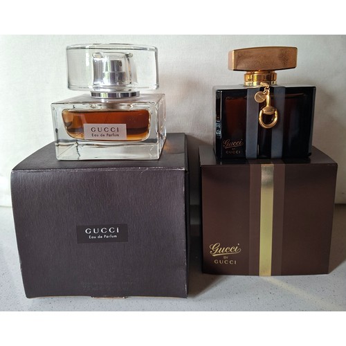 12 - Gucci- A post 2007 nearly full 'Gucci by Gucci' 75ml fragrance in original box, a nearly full bottle... 