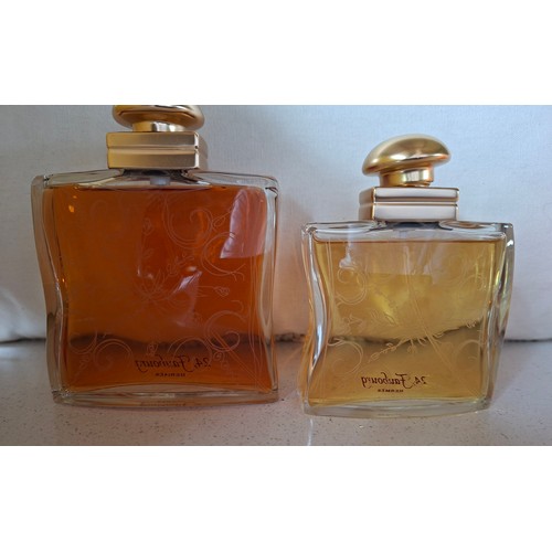 13 - Hermes- Two nearly full bottles of '24 Faubourg' comprising Eau de Toilette 100ml and Eau Legere 50m... 