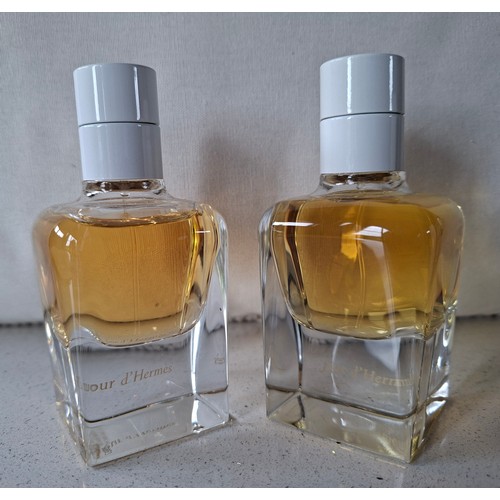 14 - Hermes- Two nearly full bottles of Jour d'Hermes Eau de Parfum 50ml with original boxes. Location:RA... 