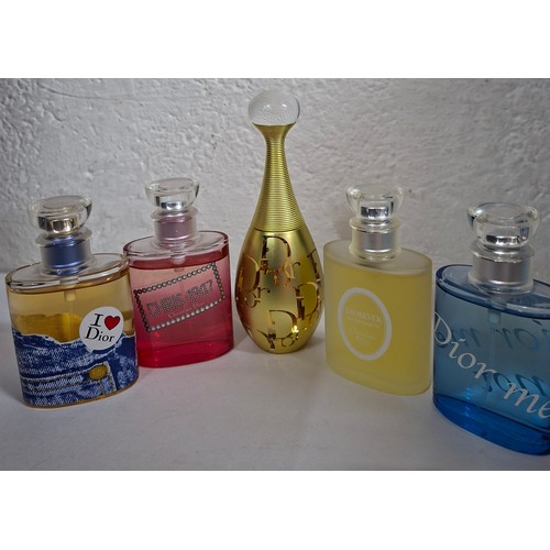 35 - Christian Dior- Five ladies fragrances, all at least 95% full,  comprising 'Diorever' Eau de Toilett... 